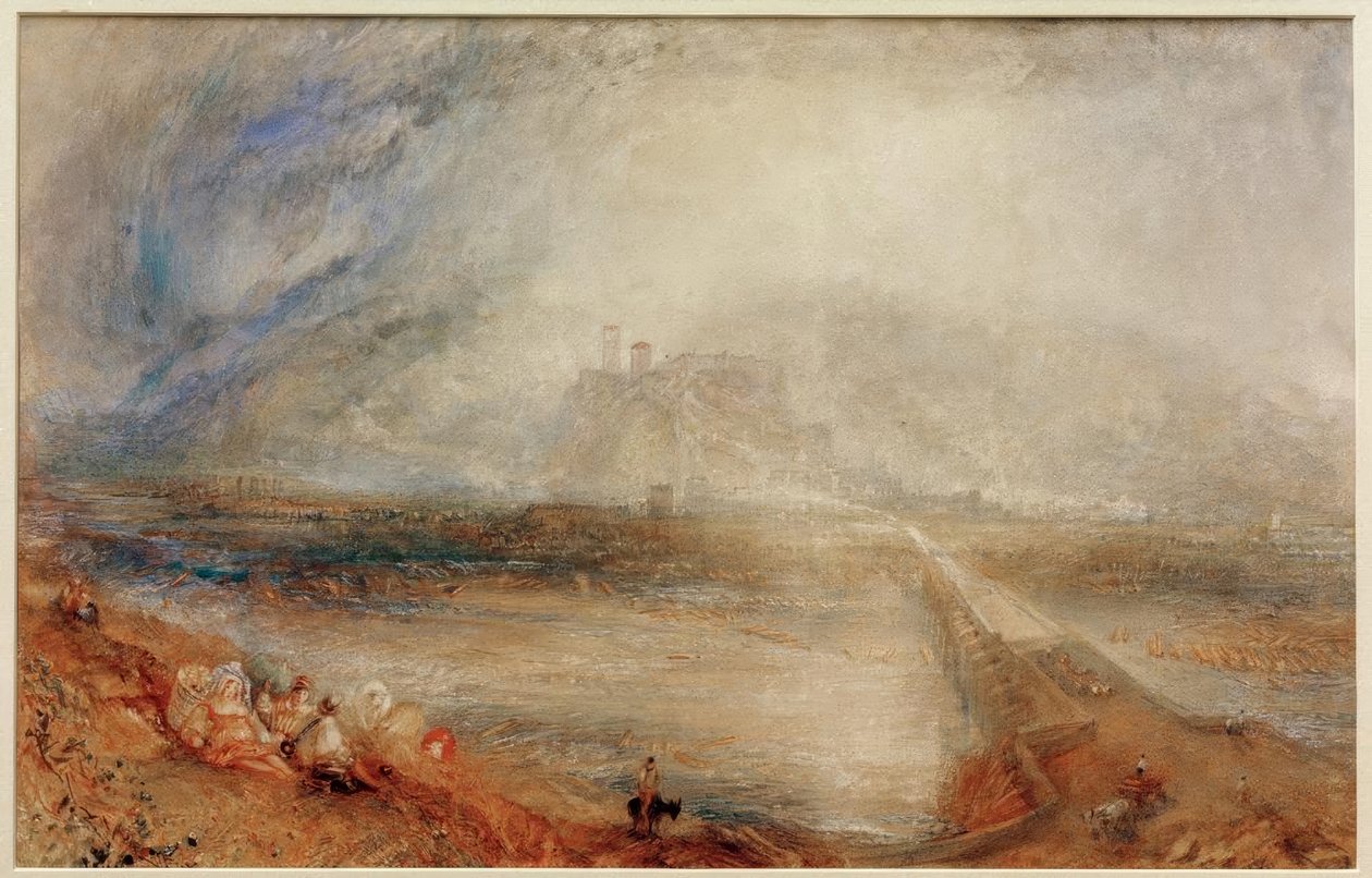 Bellinzona, from the Road to Locarno by Joseph Mallord William Turner