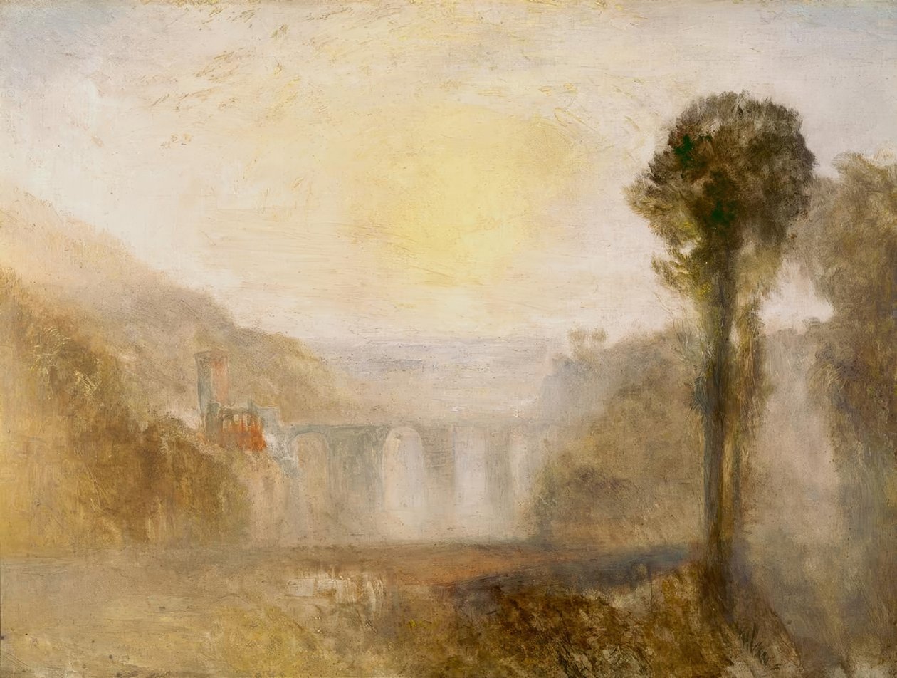 Bridge and Tower by Joseph Mallord William Turner