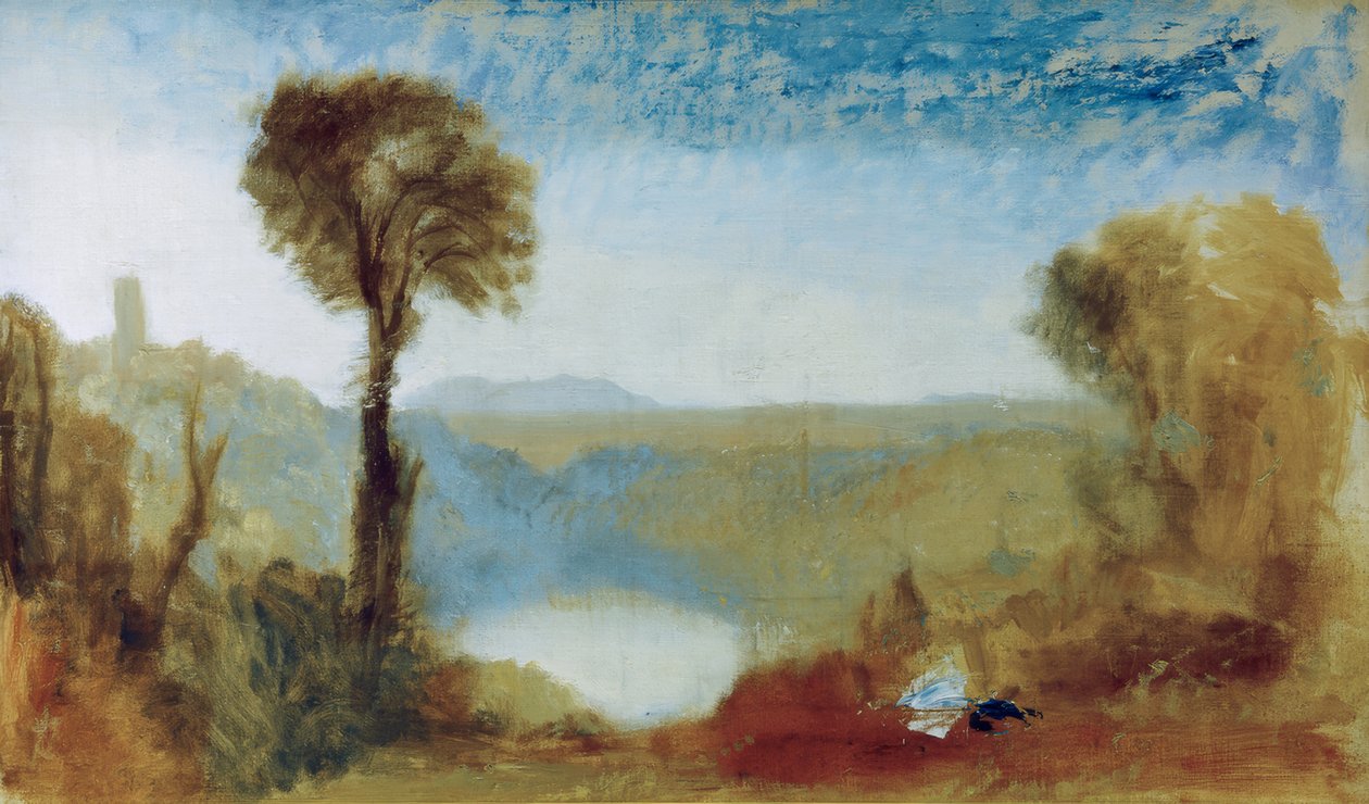 Lake Nemi by Joseph Mallord William Turner