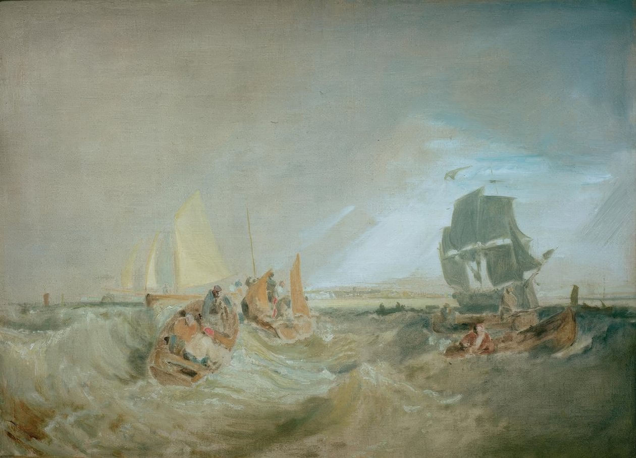 Shipping at the Mouth of the Thames by Joseph Mallord William Turner