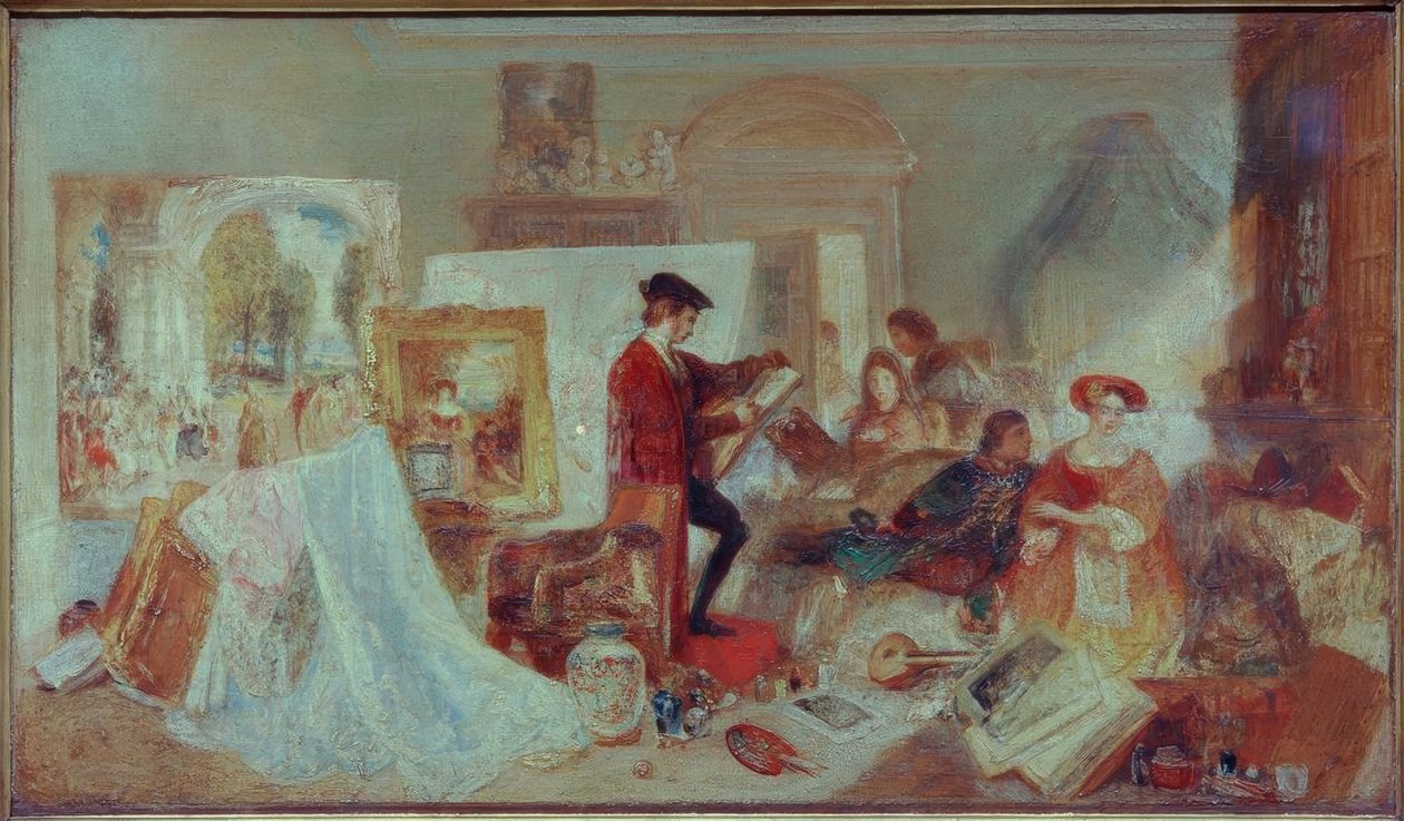 Watteau Study by Fresnoy’s Rules by Joseph Mallord William Turner