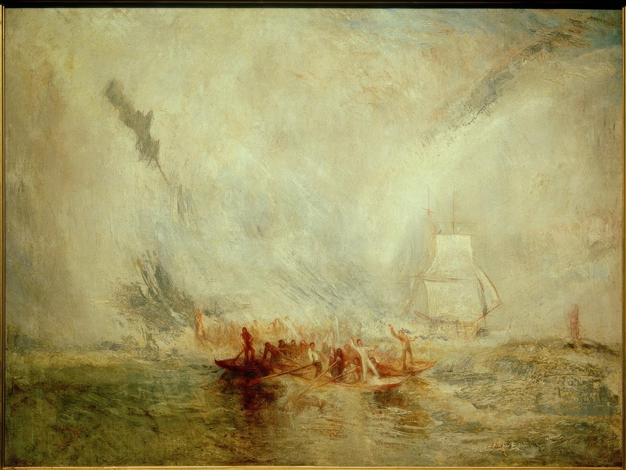 Whalers by Joseph Mallord William Turner