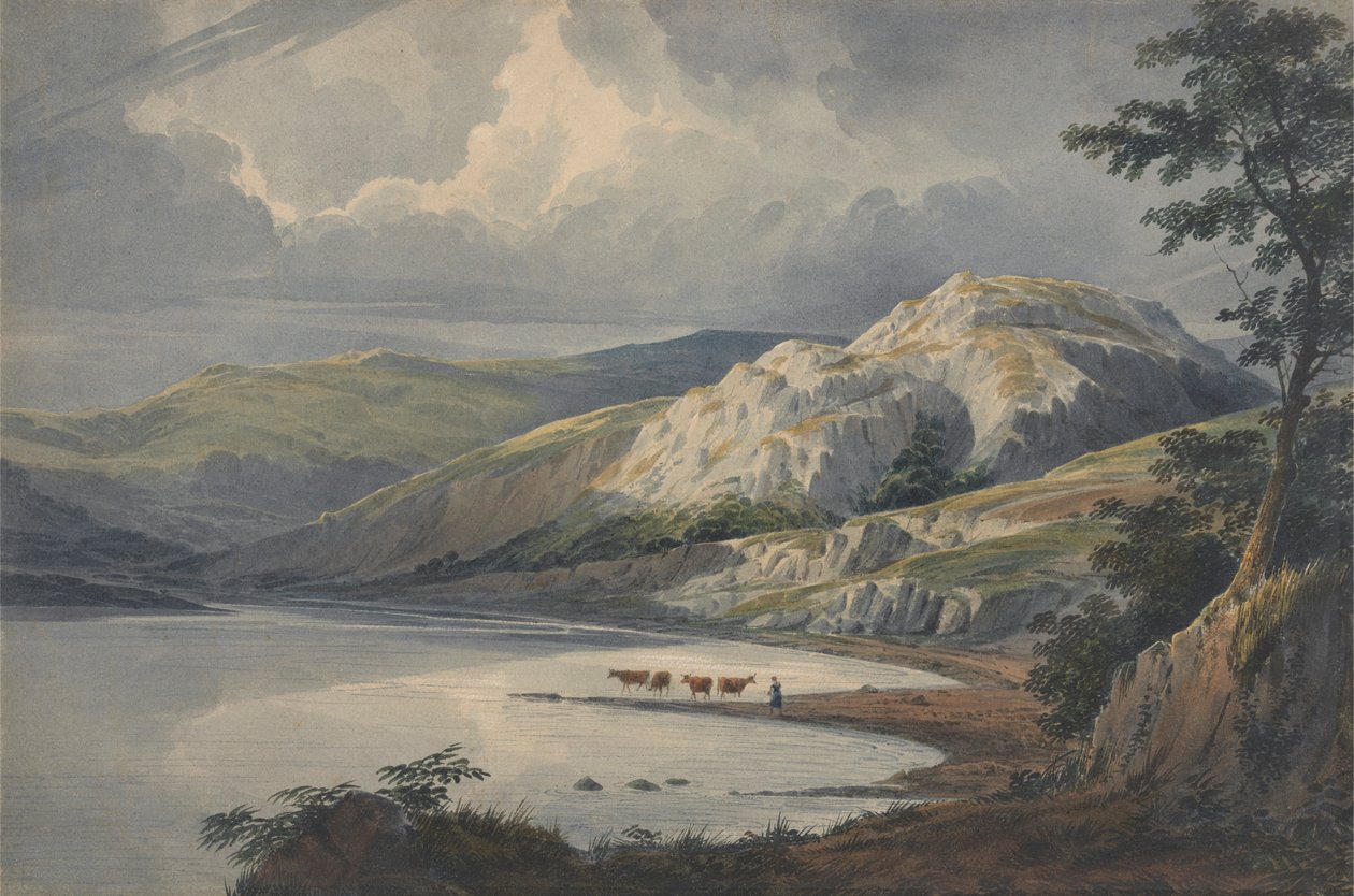 A Mountain Lake by William Turner of Oxford