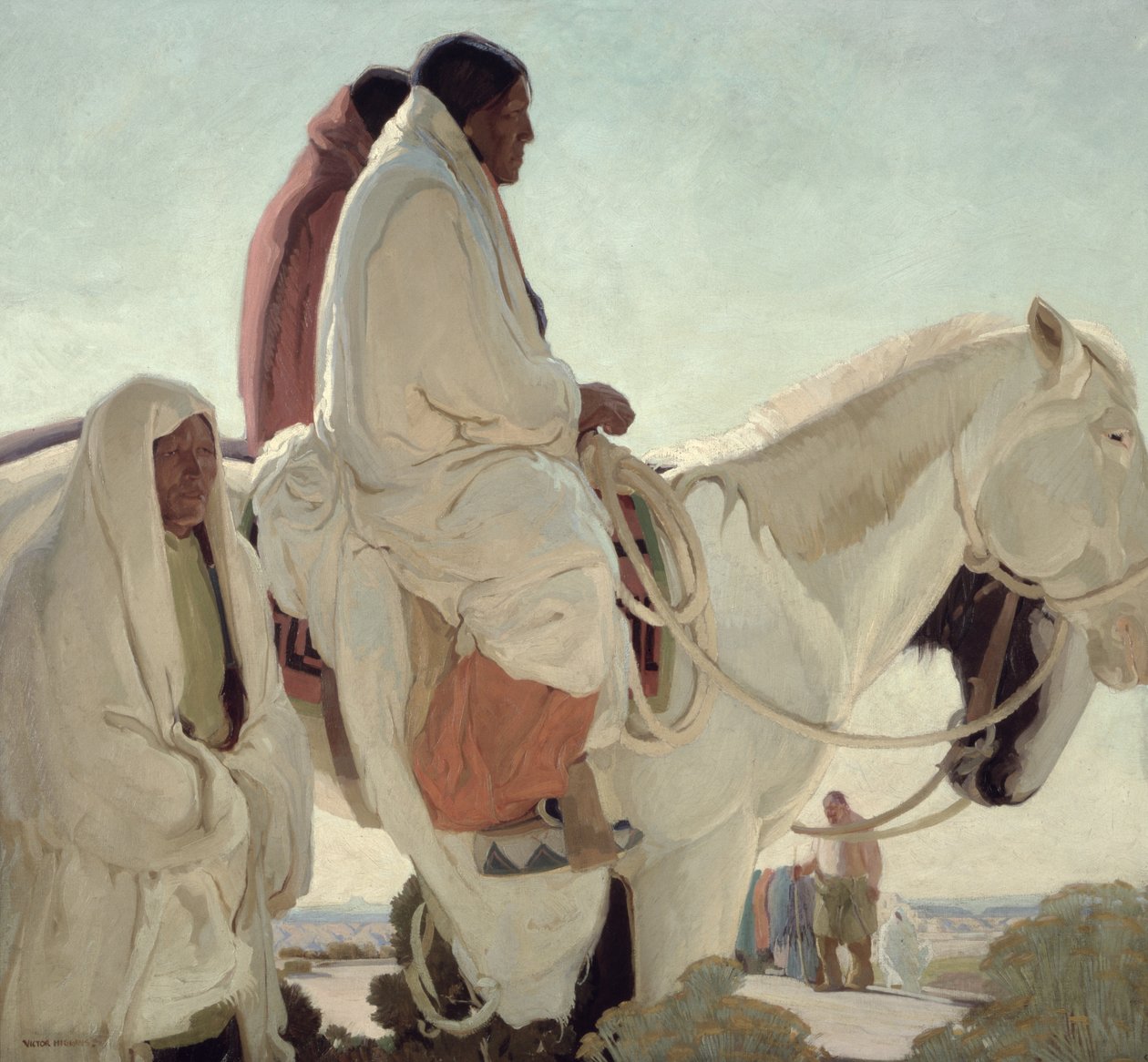 Fiesta Day by William Victor Higgins