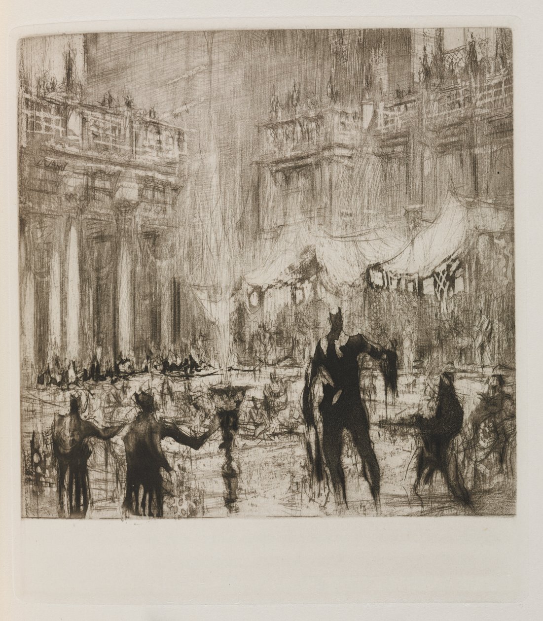 Herodias: Page 45, But now beginning at the farthest end of the banquet hall a murmur of surprise and admiration. A young girl began to enter by William Walcot