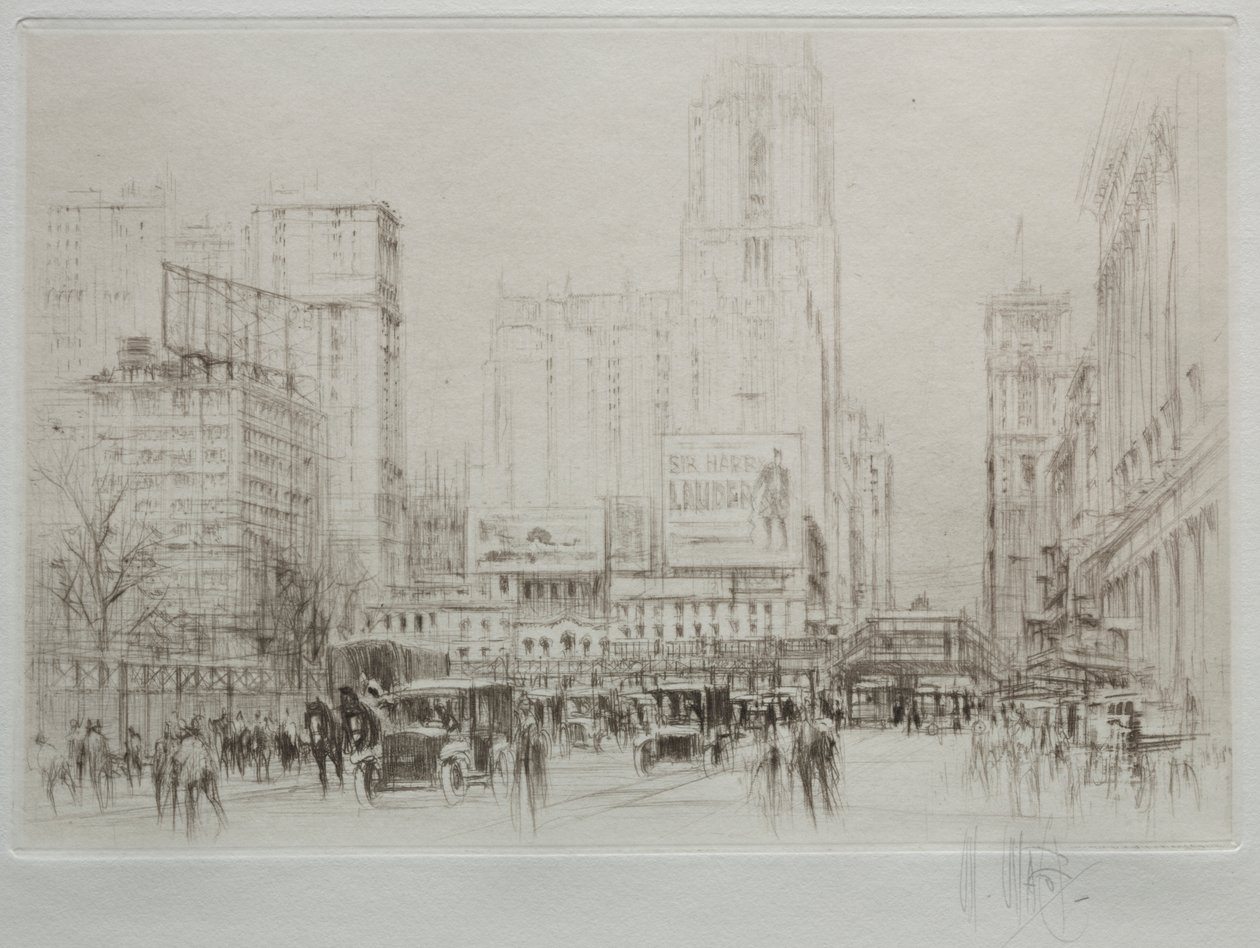 New York City: 42nd Street by William Walcot