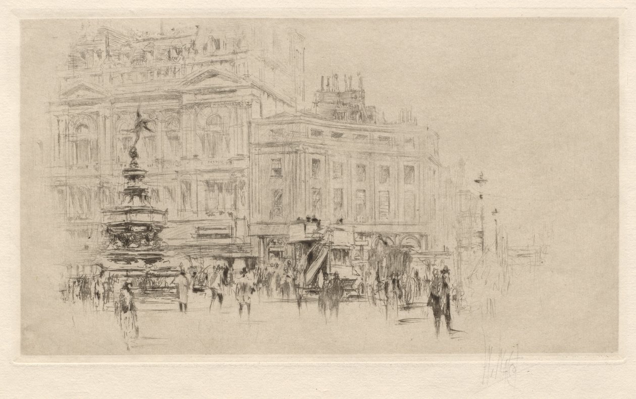 Picadilly Circus by William Walcot