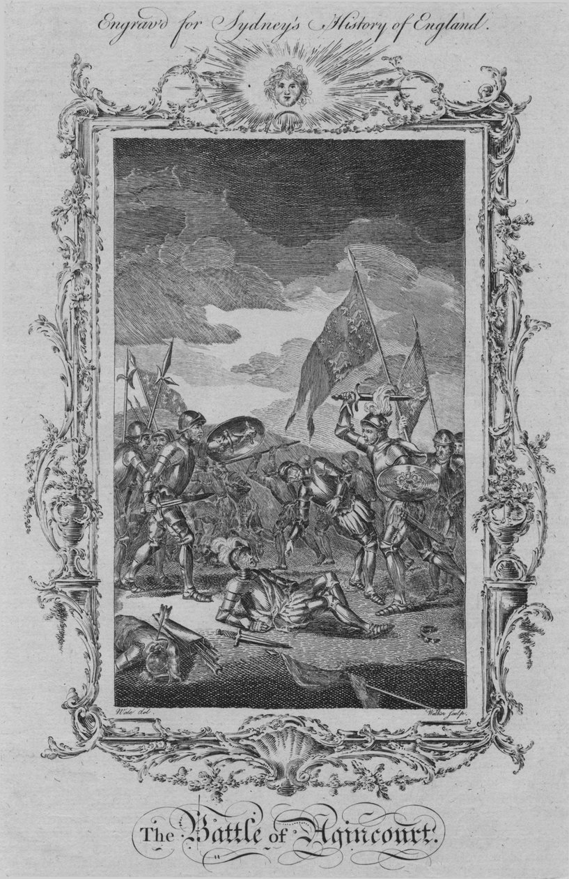 The Battle of Agincourt by William Walker