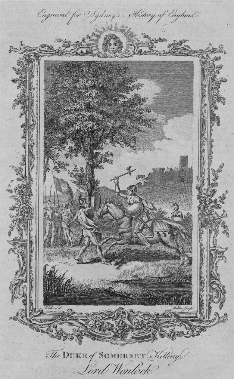 The Duke of Somerset Killing Lord Wenlock, 1773 by William Walker