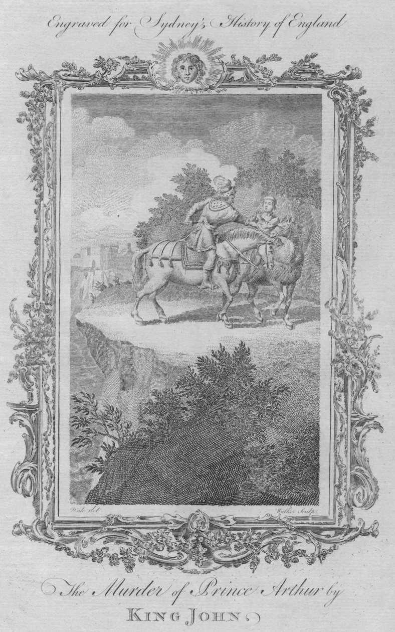 The Murder of Prince Arthur by King John, 1773 by William Walker