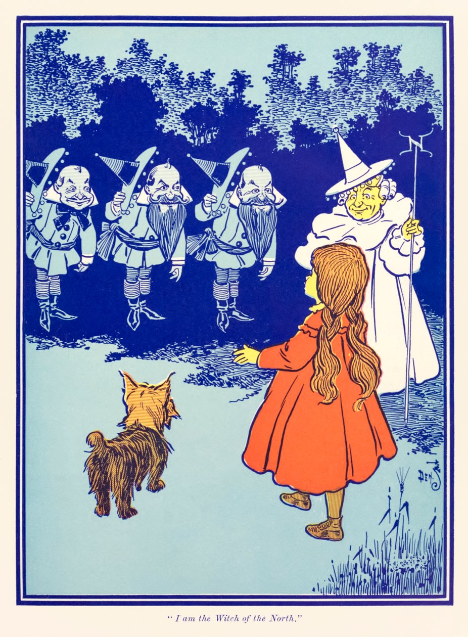 “I am the Witch of the North” from ‘The Wonderful Wizard of Oz’ by L. Frank Baum by William Wallace Denslow