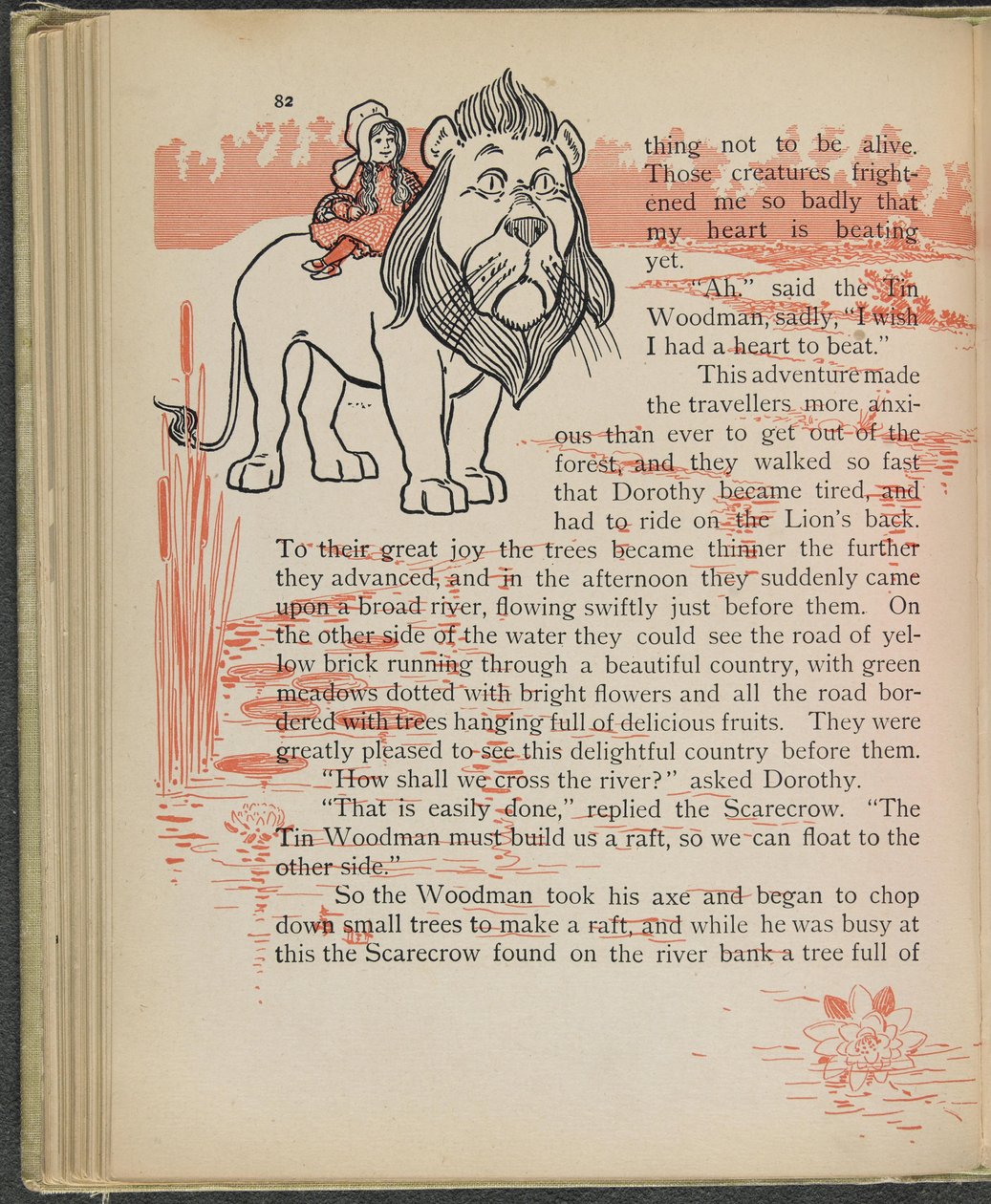 Illustration from "The Wonderful Wizard of Oz" by Lyman Frank Baum by William Wallace Denslow