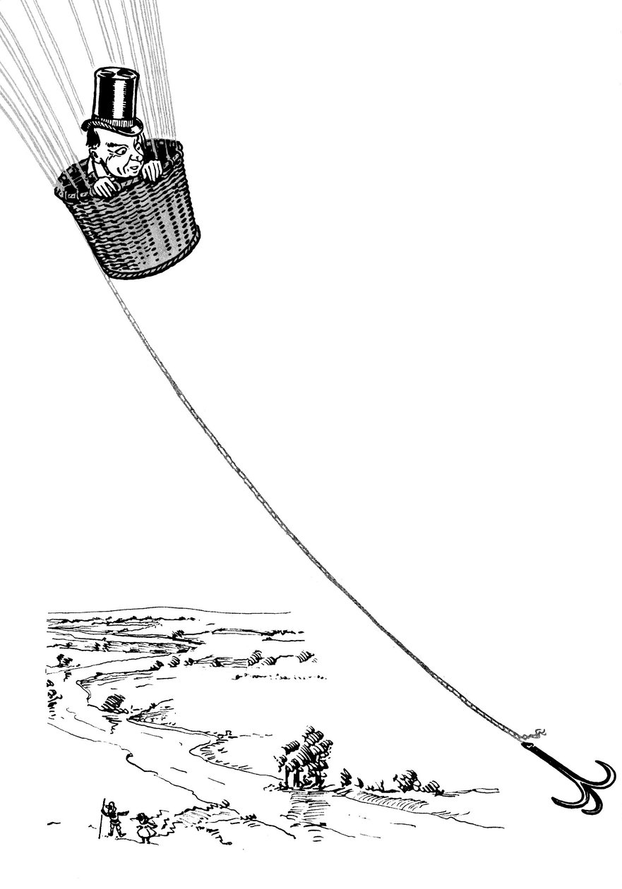 The Wonderful Wizard of Oz: Drawing by William Wallace Denslow for the First Edition of Frank Baum