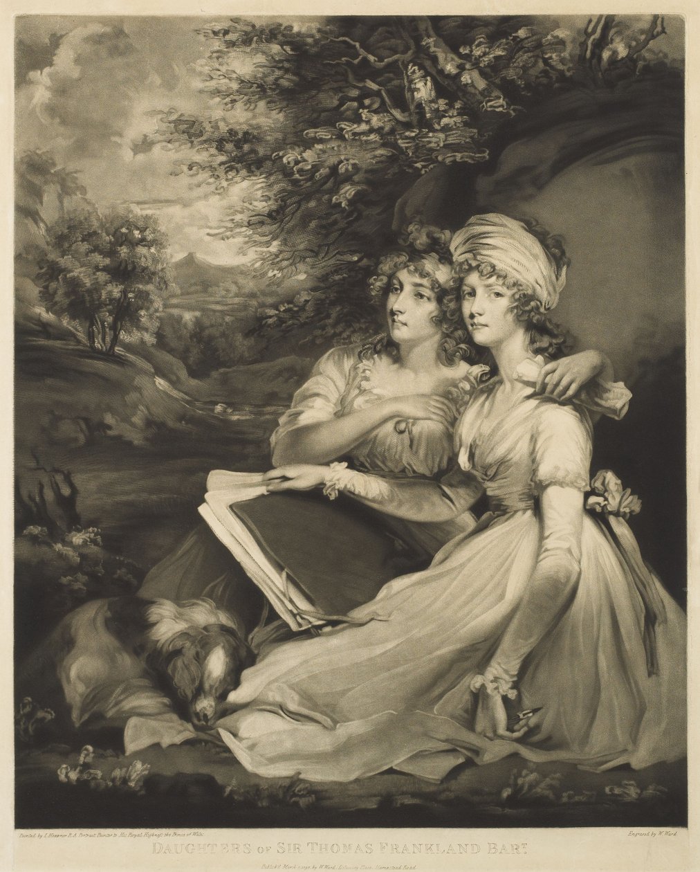 Daughters of Sir Thomas Frankland Bart by William Ward