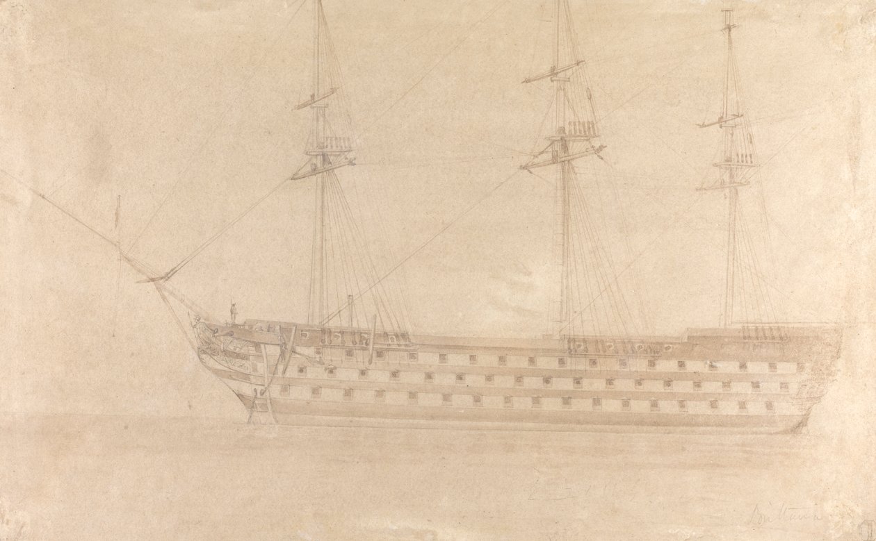 View of the Britannia by William Ward