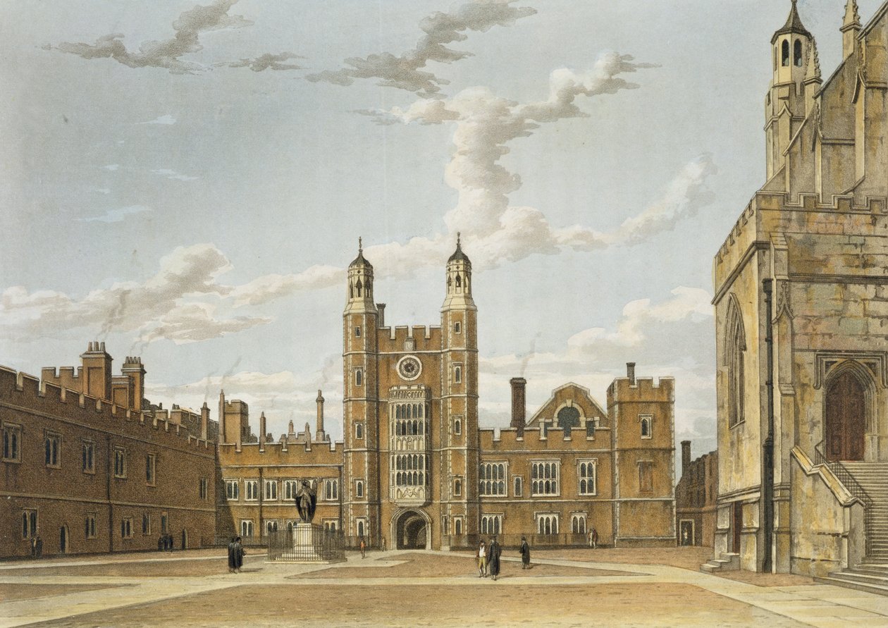 Eton College Great Court, from 