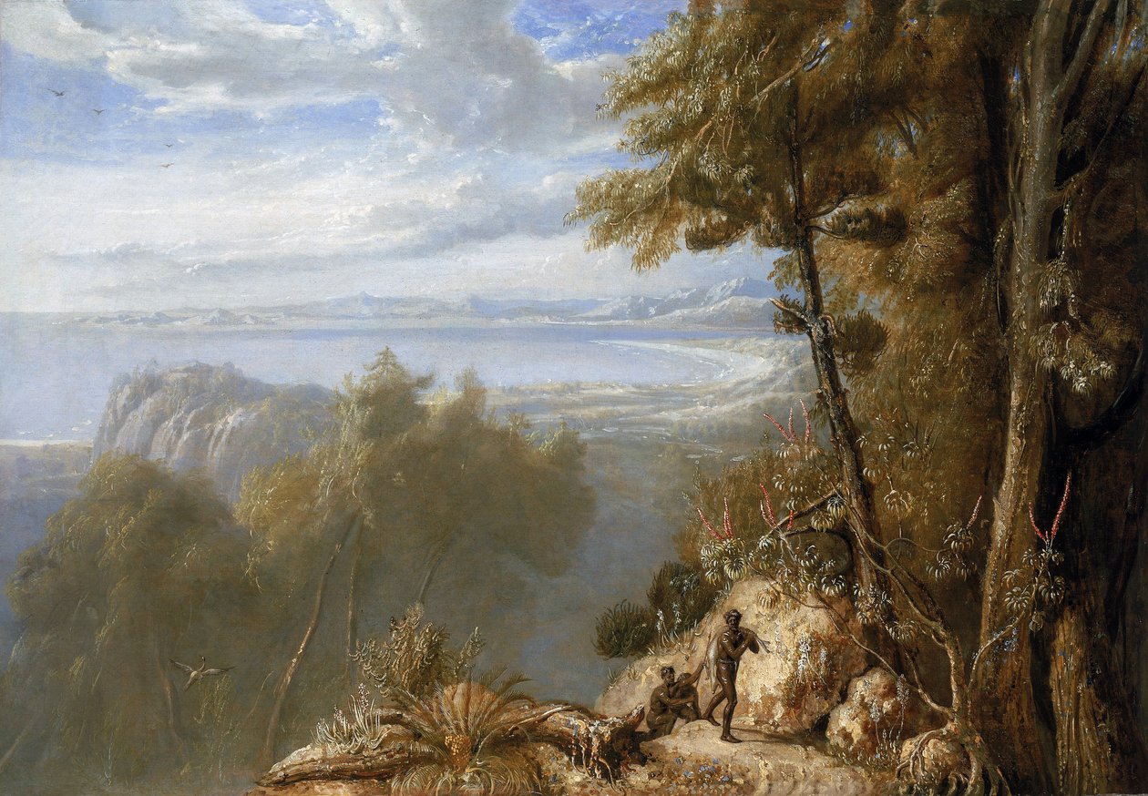 View of Port Bowen (Australia), August 1802, During Matthew Flinders