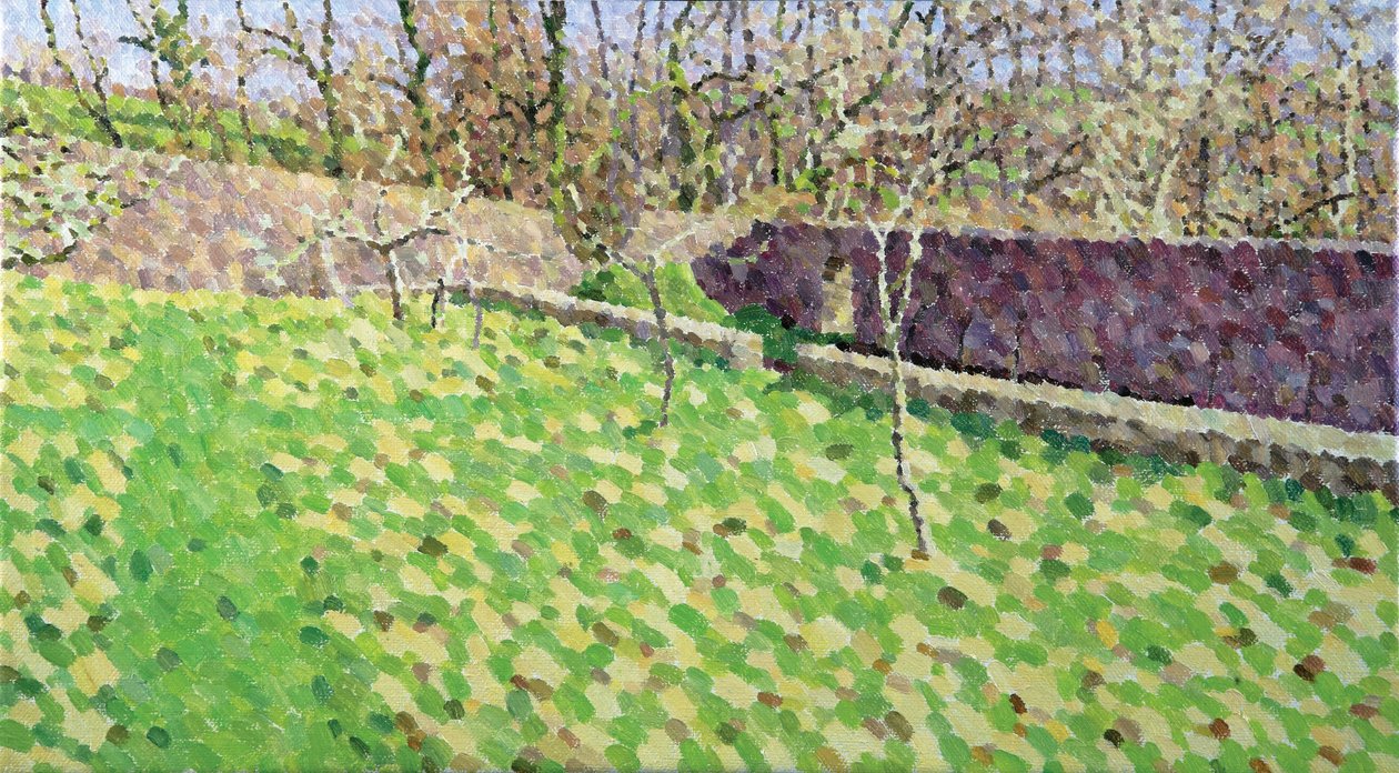 Orchard in Winter Sun by William Wilkins