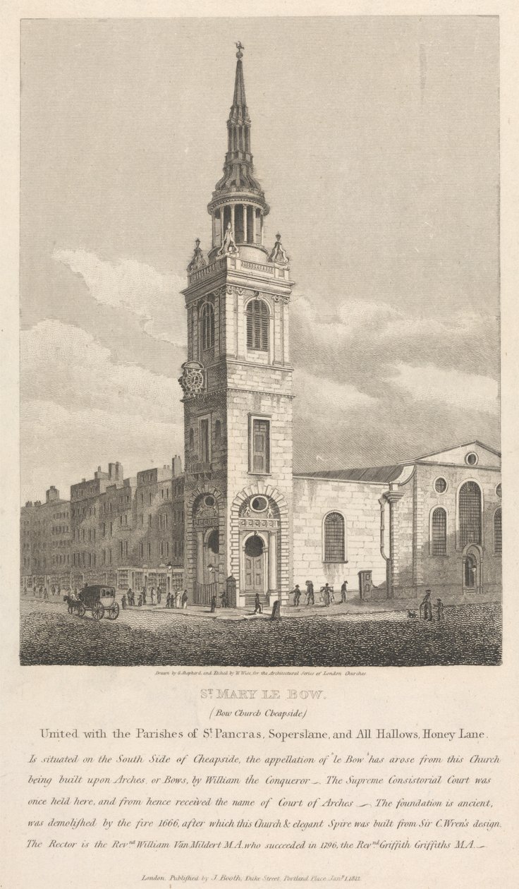 St. Mary le Bow by William Wise