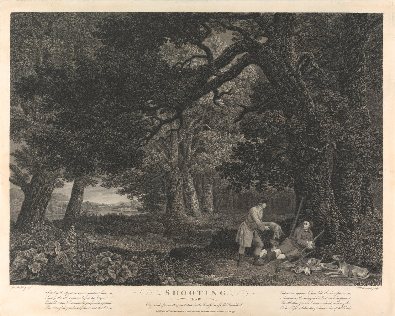 Shooting, Plate IV by William Woollett