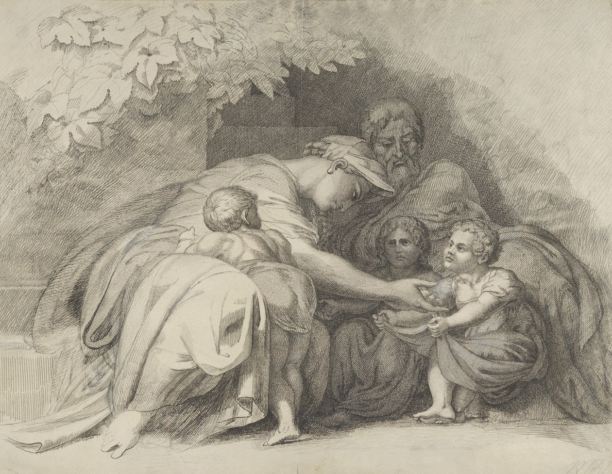 Me too, mother!, 1828 by William Young Ottley