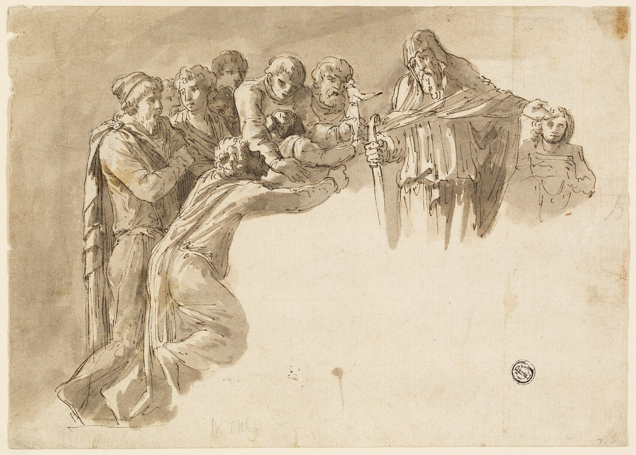 Patriarch and Youths by William Young Ottley