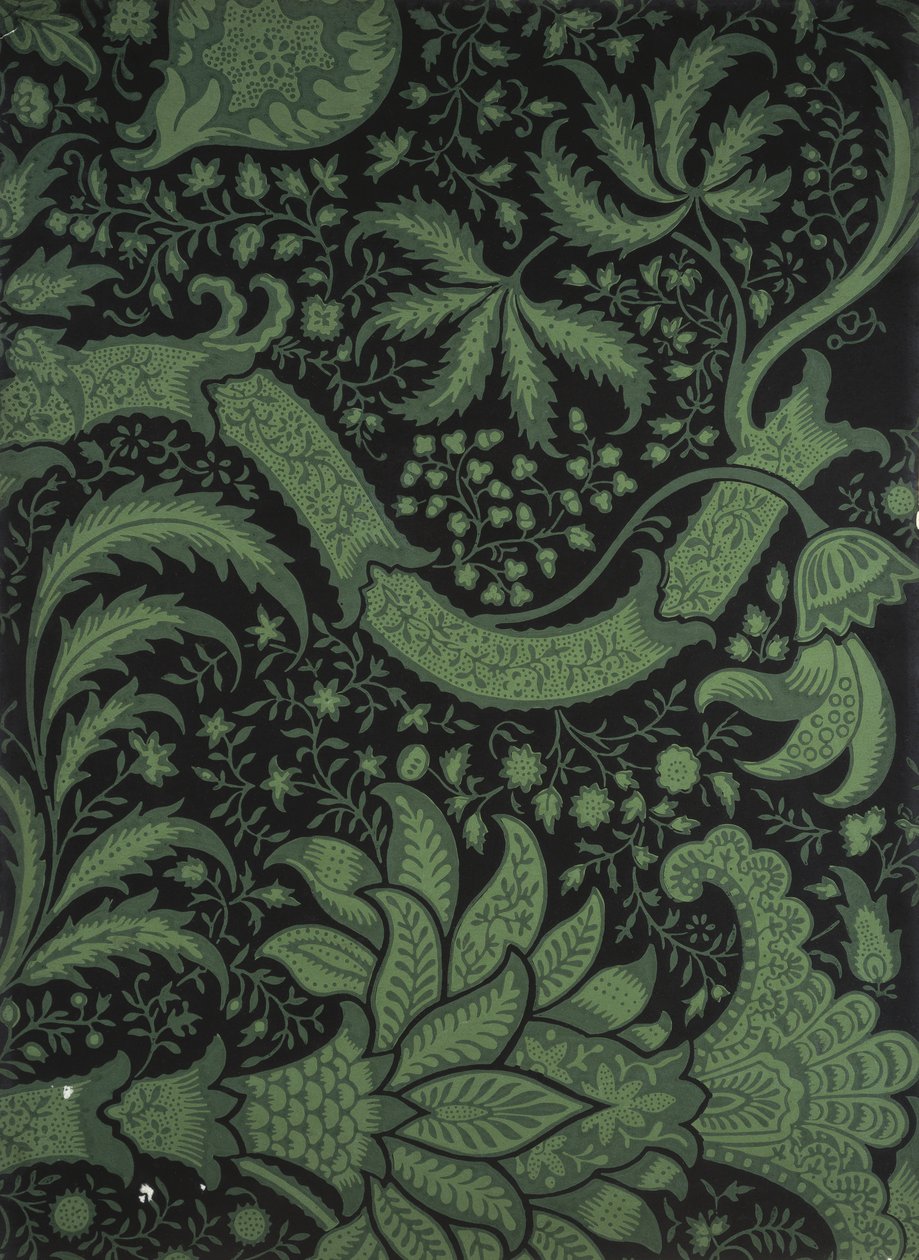 Wallpaper sample book, before 1917 by William and Company Morris