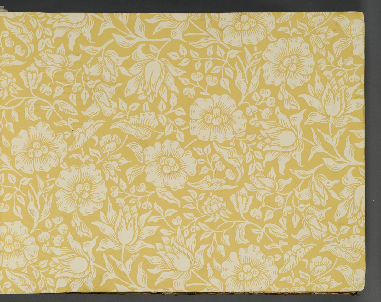 Wallpaper sample book, before 1917 by William and Company Morris