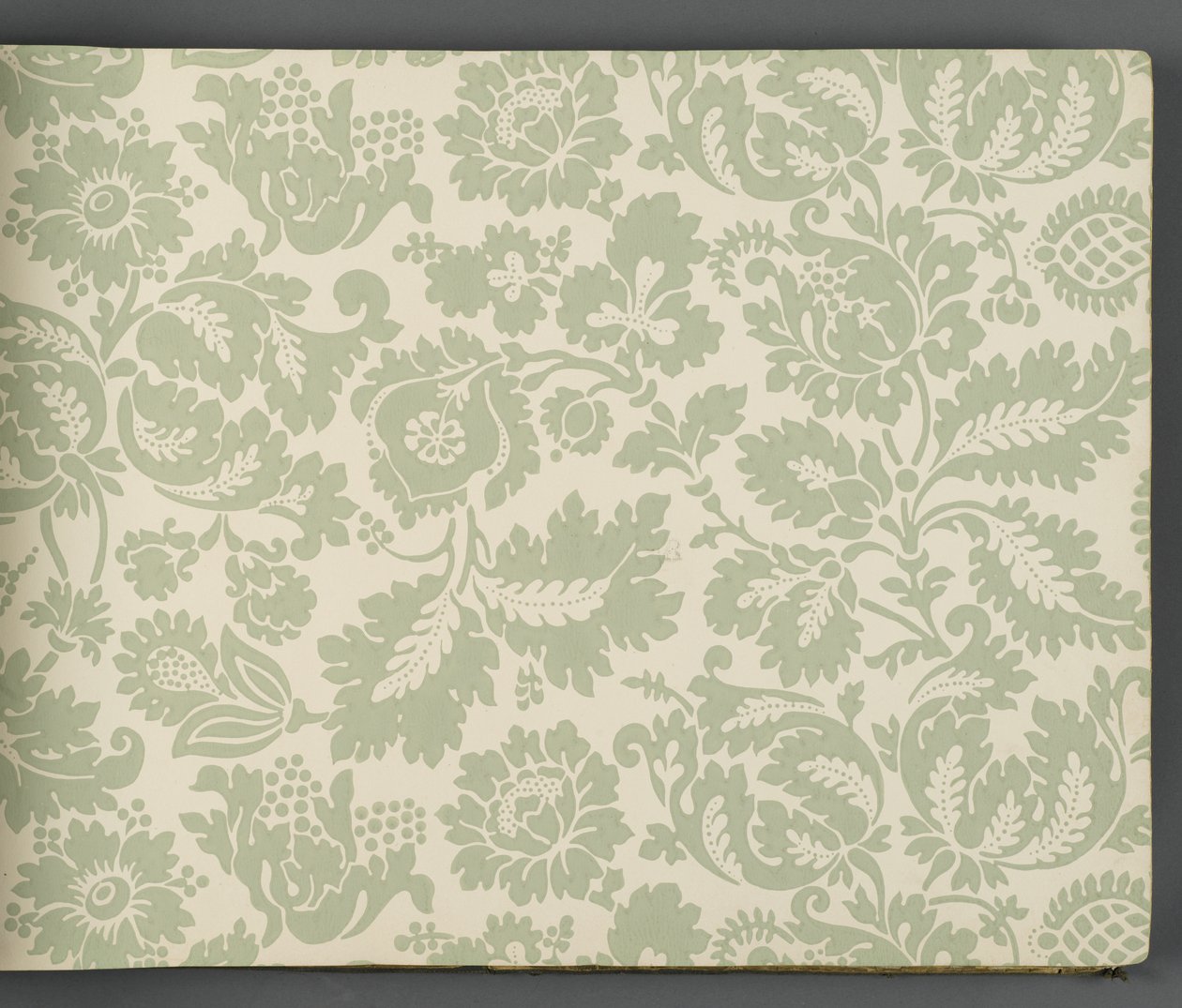 Wallpaper sample book, before 1917 by William and Company Morris
