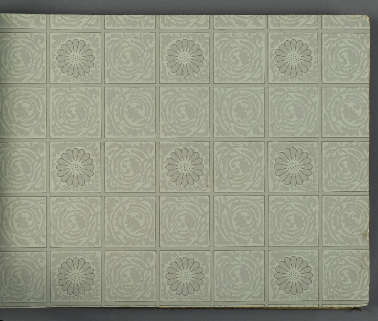 Wallpaper sample book, before 1917 by William and Company Morris