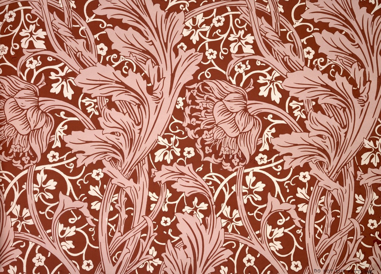 Wallpaper sample book, before 1917 by William and Company Morris