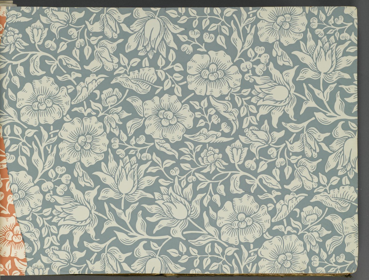 Wallpaper sample book, before 1917 by William and Company Morris