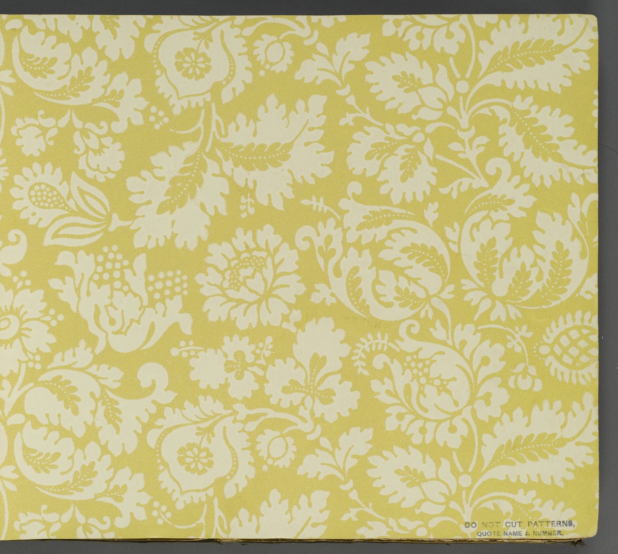 Wallpaper sample book, before 1917 by William and Company Morris