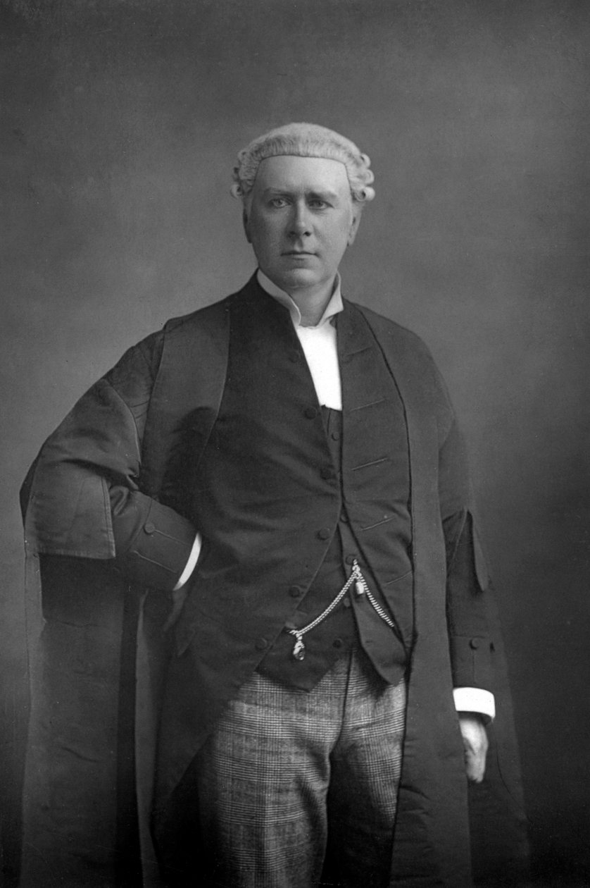 Frank Lockwood, English lawyer and politician, 1890 by William and Daniel Downey