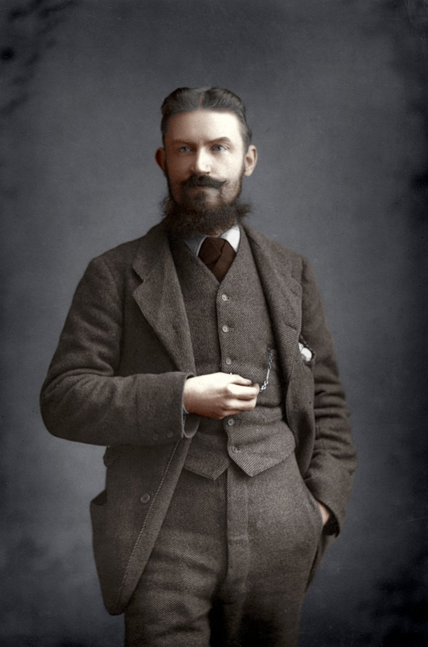 George Bernard Shaw, Irish dramatist, critic and Fabian, 1893 by William and Daniel Downey