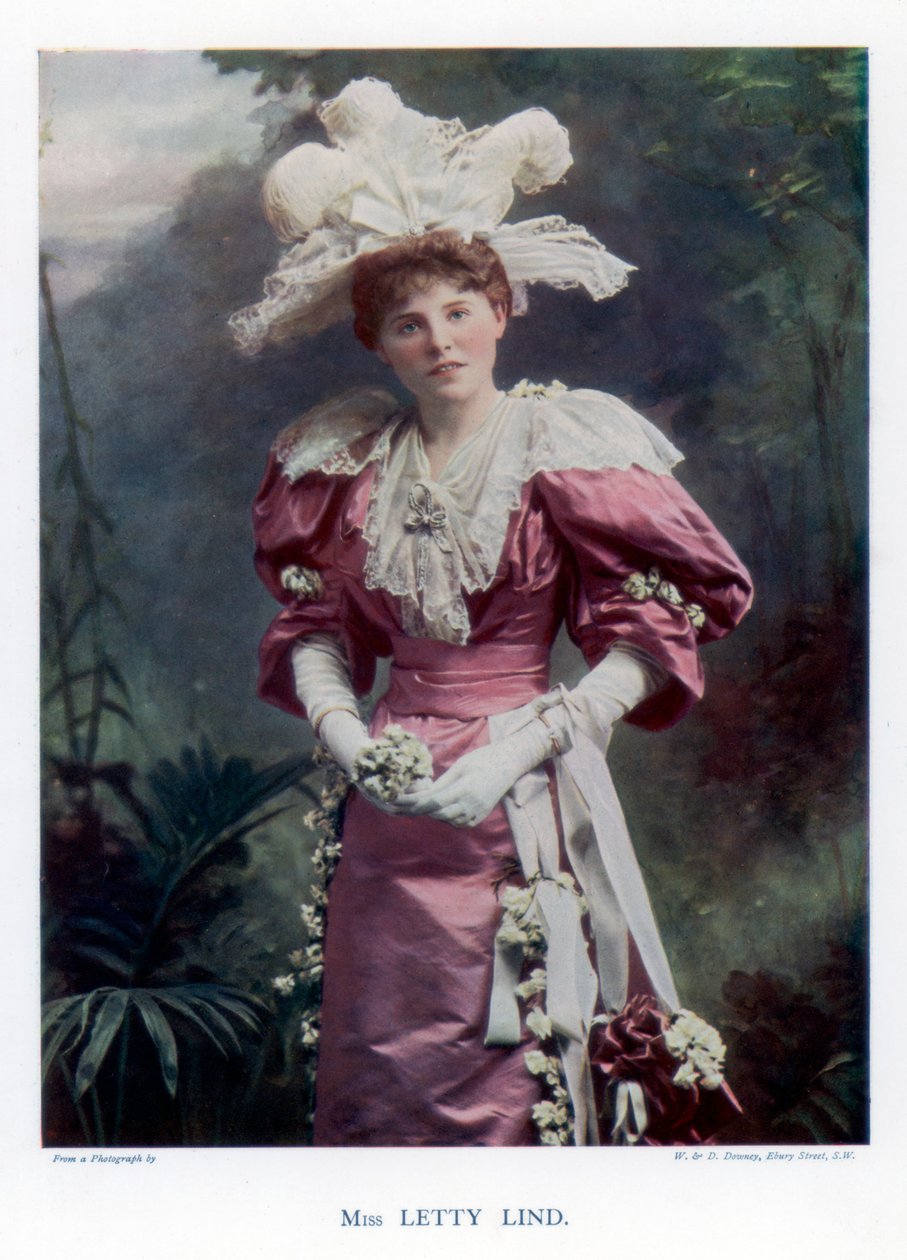 Letty Lind, actress and dancer, 1901 by William and Daniel Downey