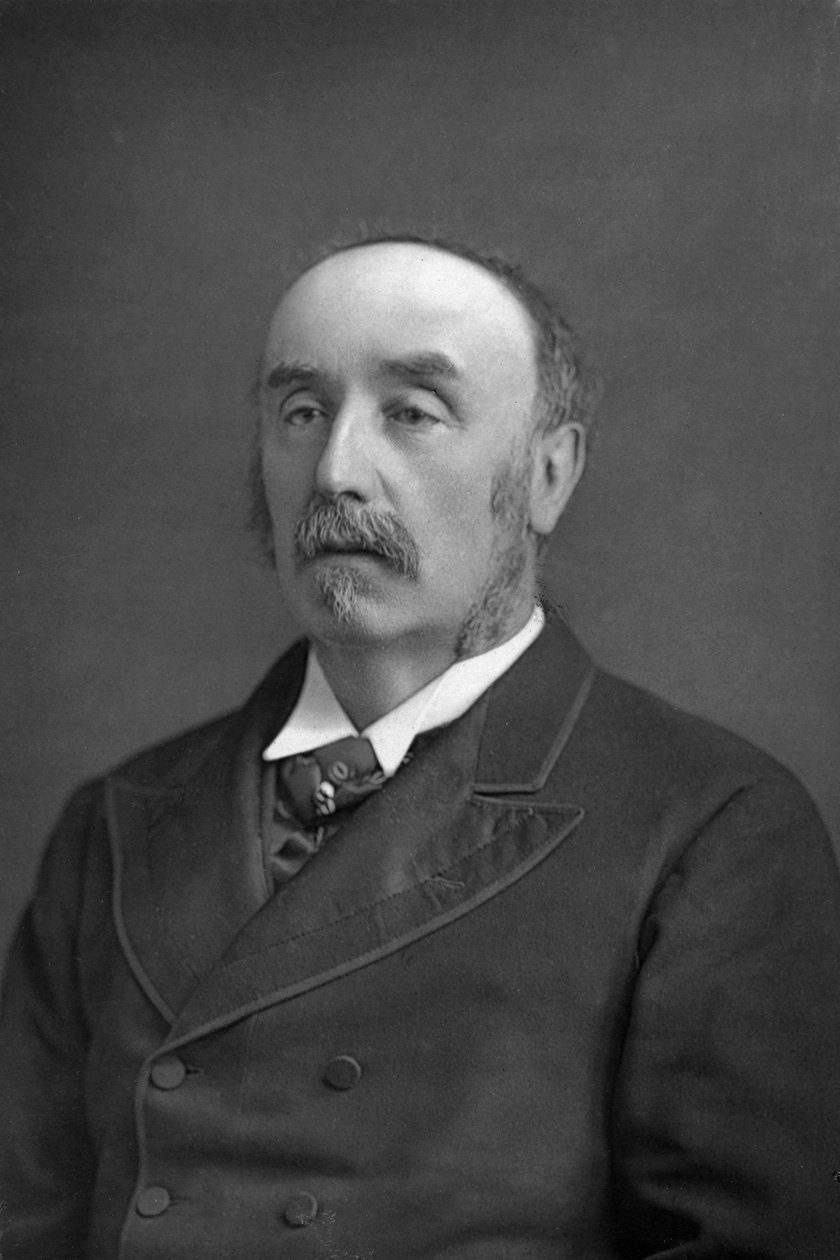 Lewis Morris, British Poet, 1890 by William and Daniel Downey