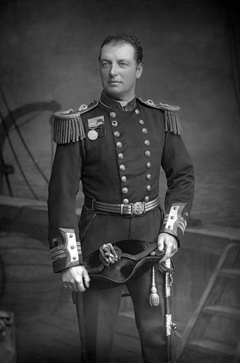 Lord Charles Beresford 1846-1919, British Admiral and Member of Parliament, 1890 by William and Daniel Downey