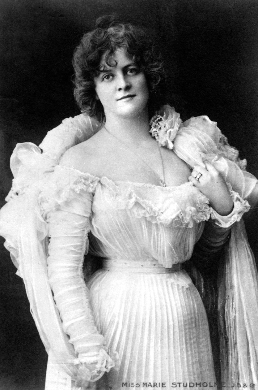 Marie Studholme, English Actress by William and Daniel Downey