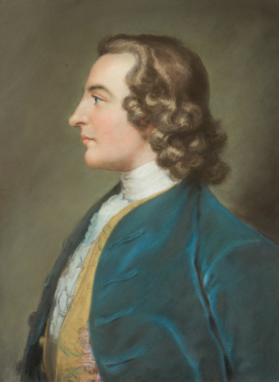 Portrait of a Gentleman, Possibly 1st Duke of Northumberland by William of Bath (circle of) Hoare