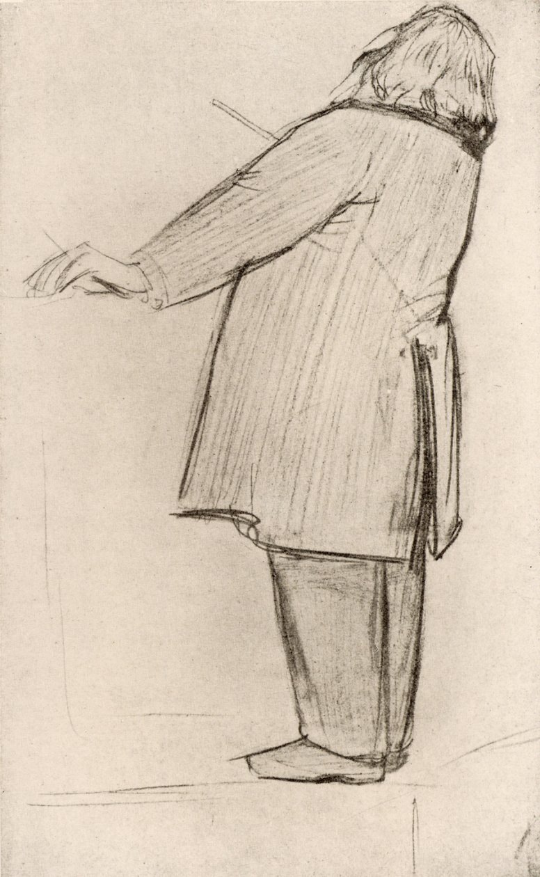 Johannes Brahms German composer, conducting by Willy von Beckerath