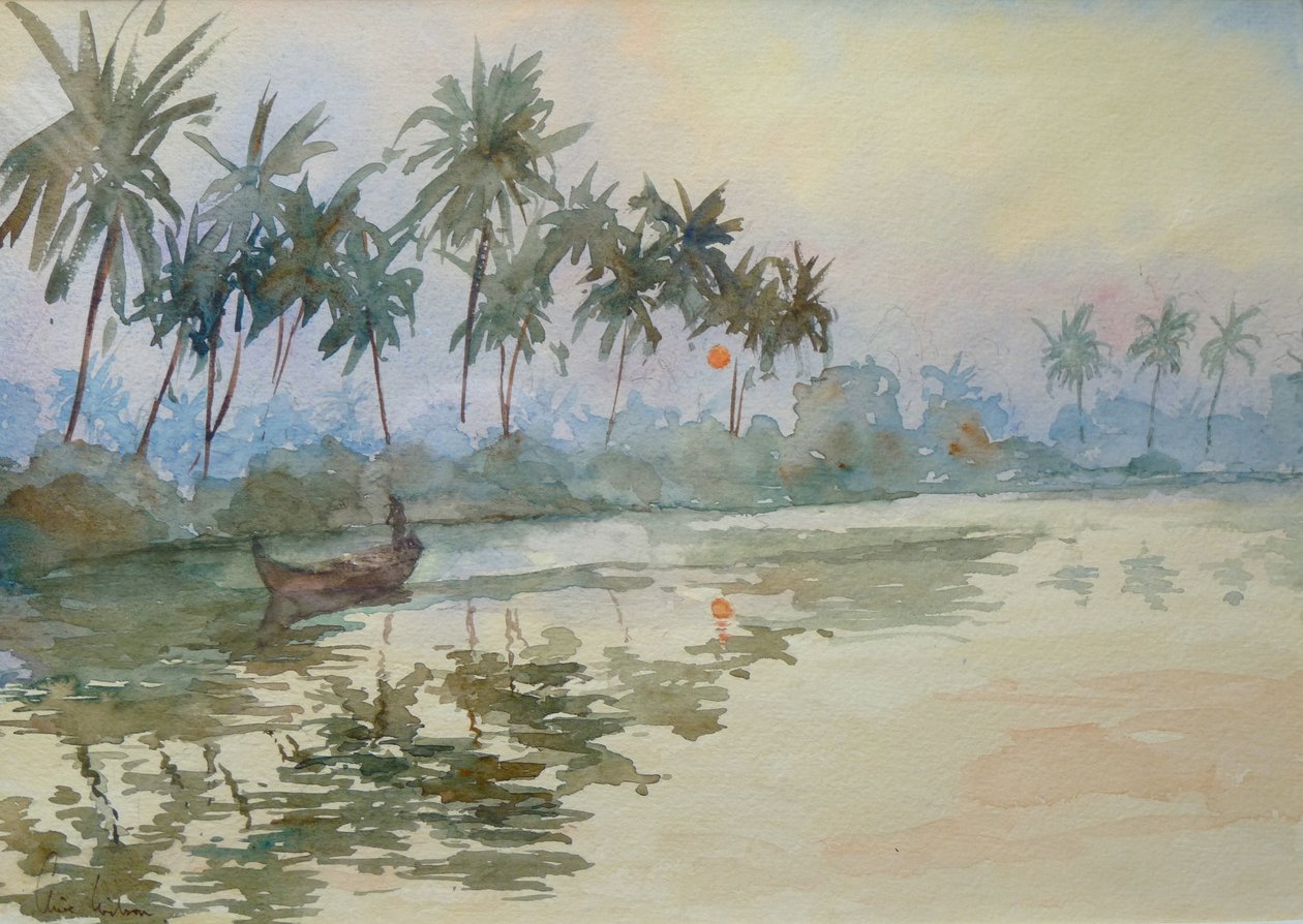 Sunrise, Mankotta Island by Wilson Clive