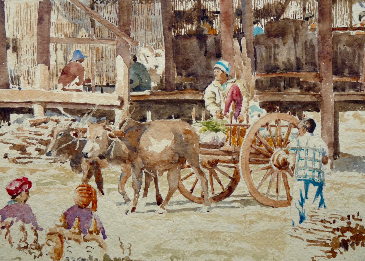 909 Thaung Tho market, heading home by Wilson Clive