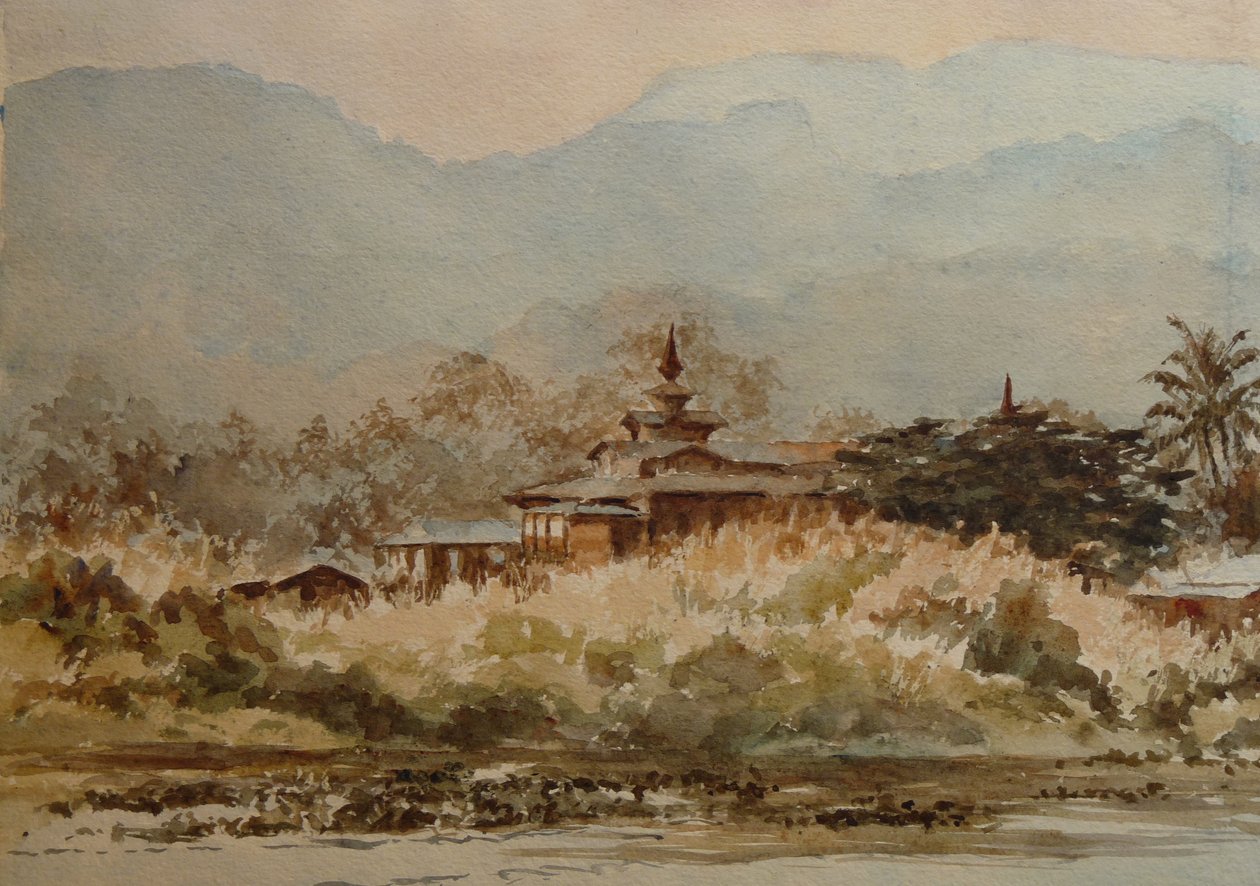 Monastery, Myay Cha by Wilson Clive