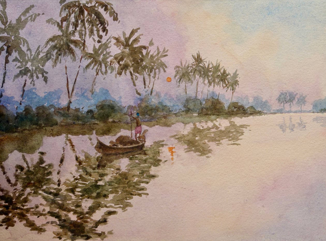 Mankotta sunrise by Wilson Clive