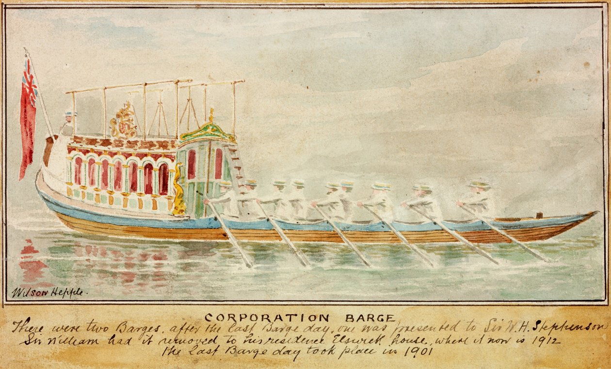The Corporation Barge by Wilson Hepple