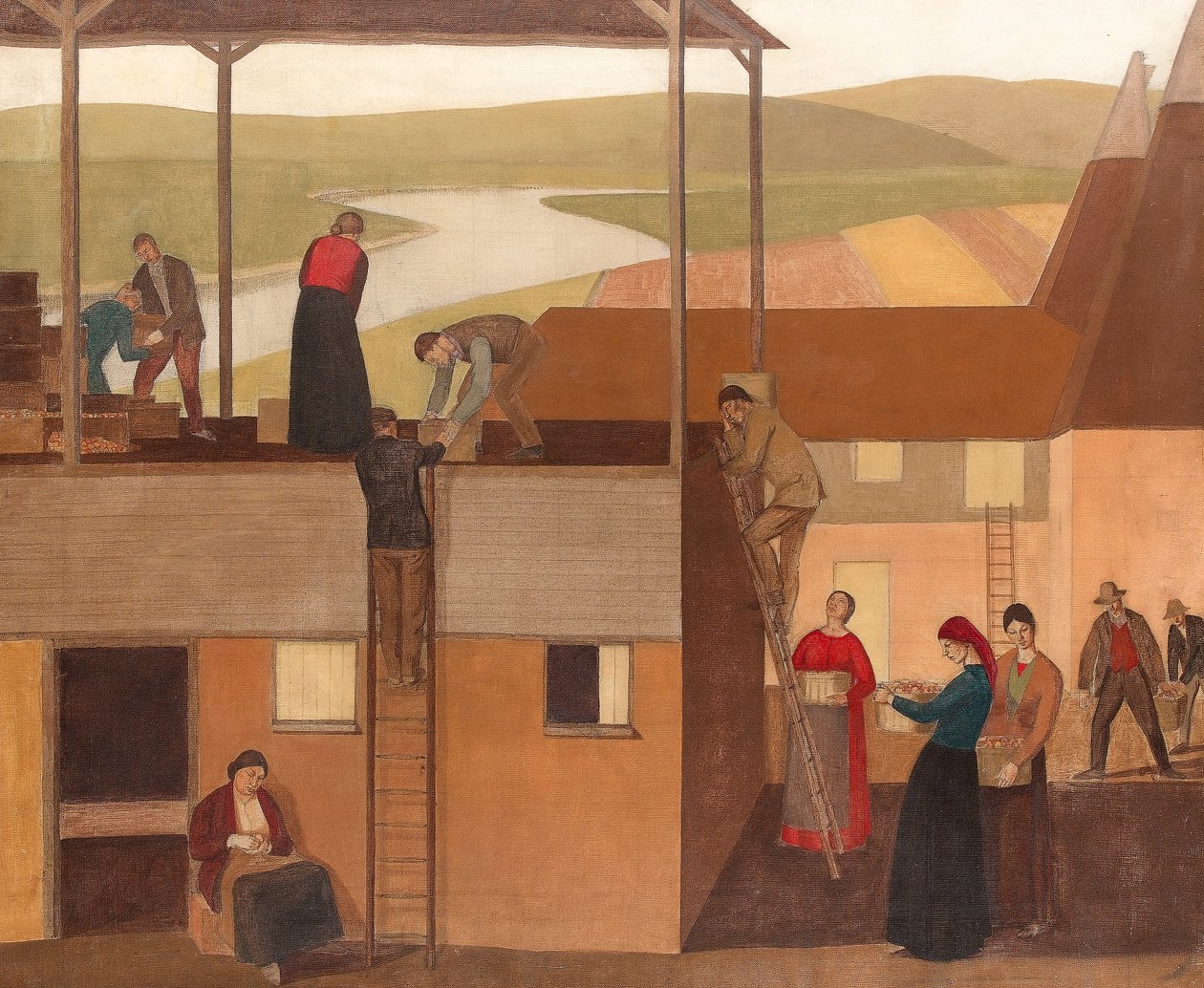 Design for Wall Decoration, c.1918 by Winifred Knights
