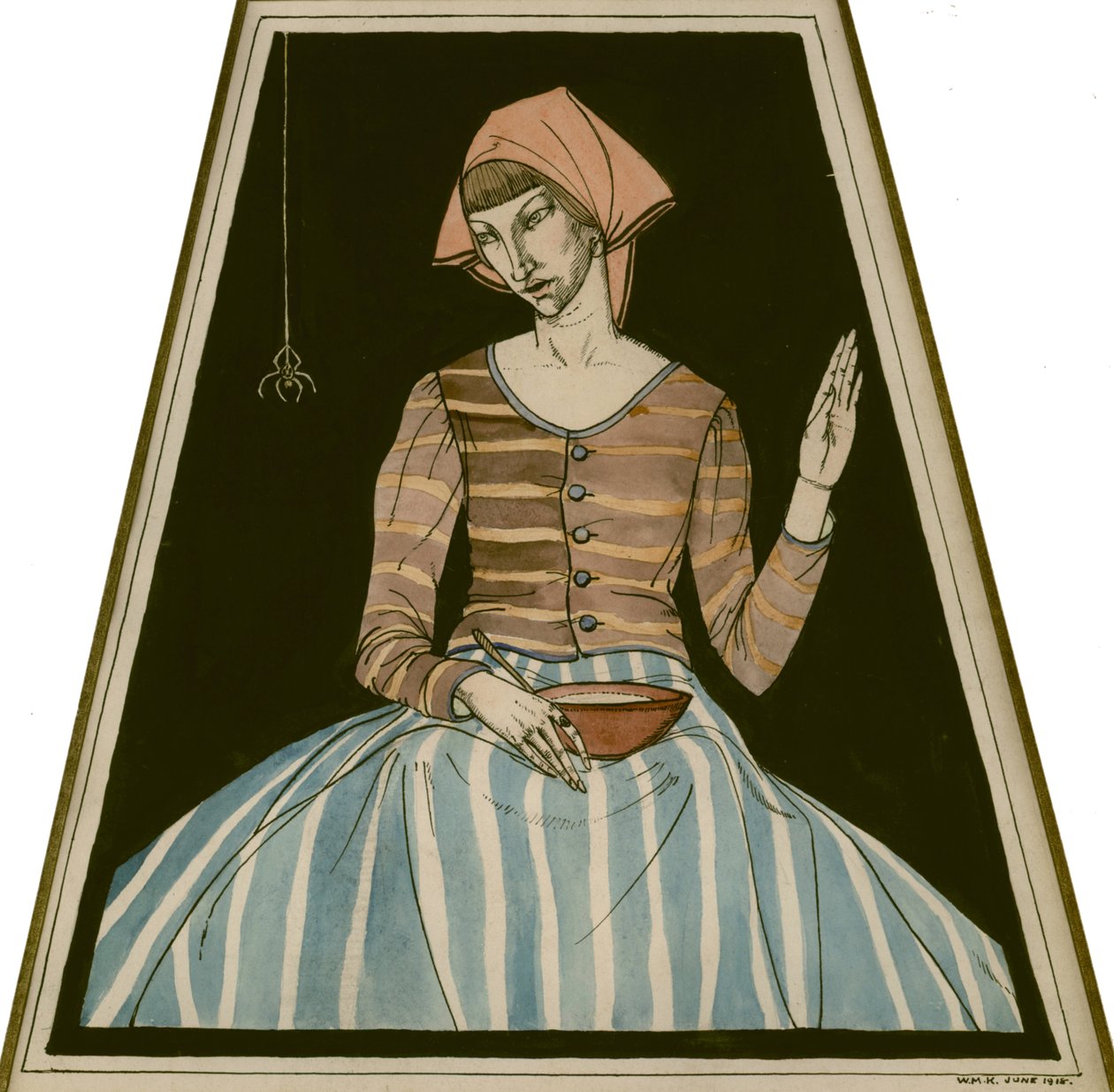 Little Miss Muffet by Winifred Knights