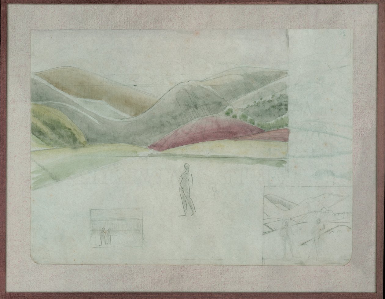 Study for Santissima Trinita, c.1924 by Winifred Knights