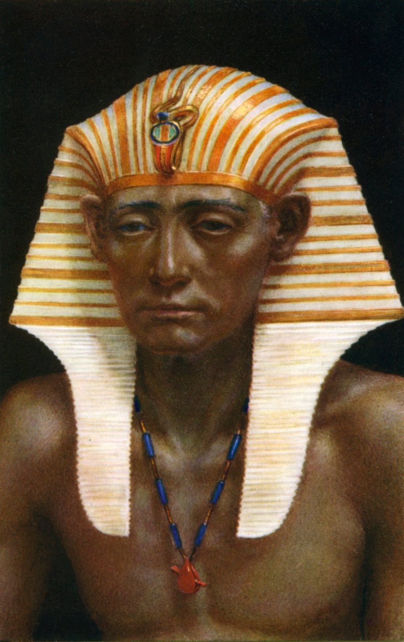Amenemhat III, Ancient Egyptian Pharaoh of the 12th Dynasty, 19th Century BC, 1926 by Winifred Mabel Brunton